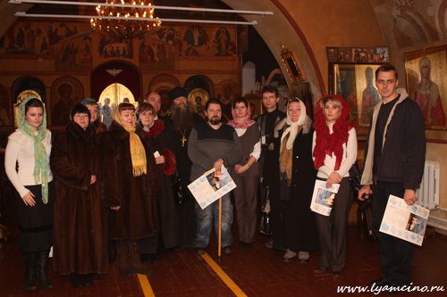 храм, лямцино, церковь, православие, настоятель, протоиерей, Александр, домодедово, РосНоу, Росиийский новый университет, преподаватели, экскурсия, николай чудотворец